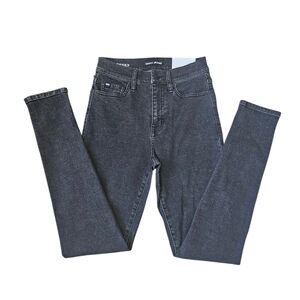 DKNY JEANS for Women Black Denim Jeans - High Rise